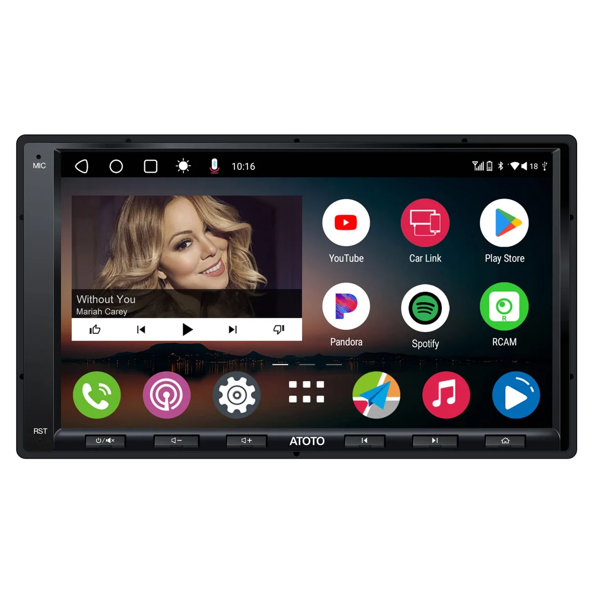 ATOTO A6PF Android Double DIN Car Stereo image 3