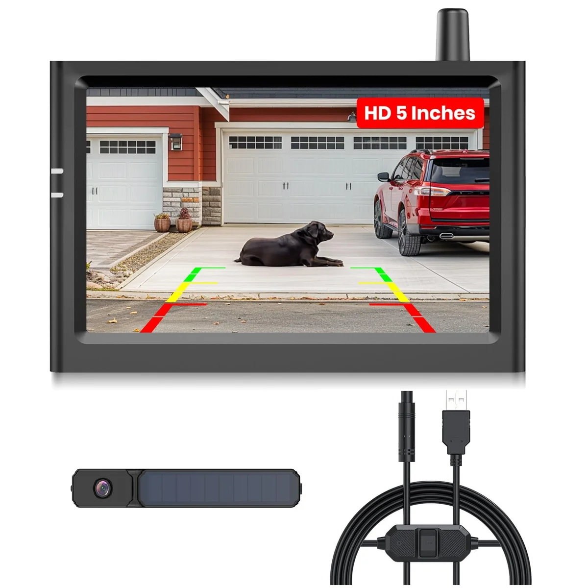 AUTO-VOX Solar Wireless Backup Camera