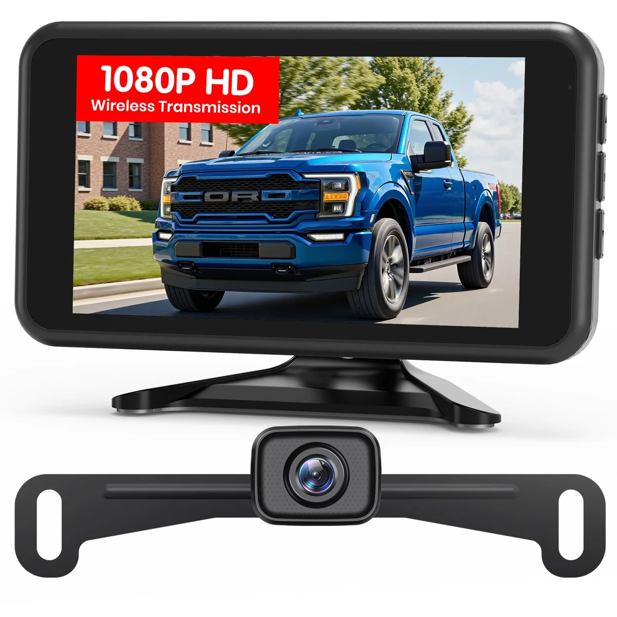 AUTO-VOX W7 5-Inch HD Wireless Backup Camera