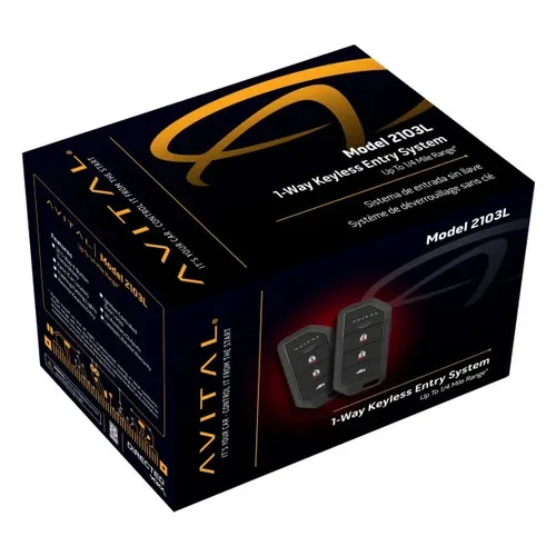 Avital 2103L Keyless Entry System image 3
