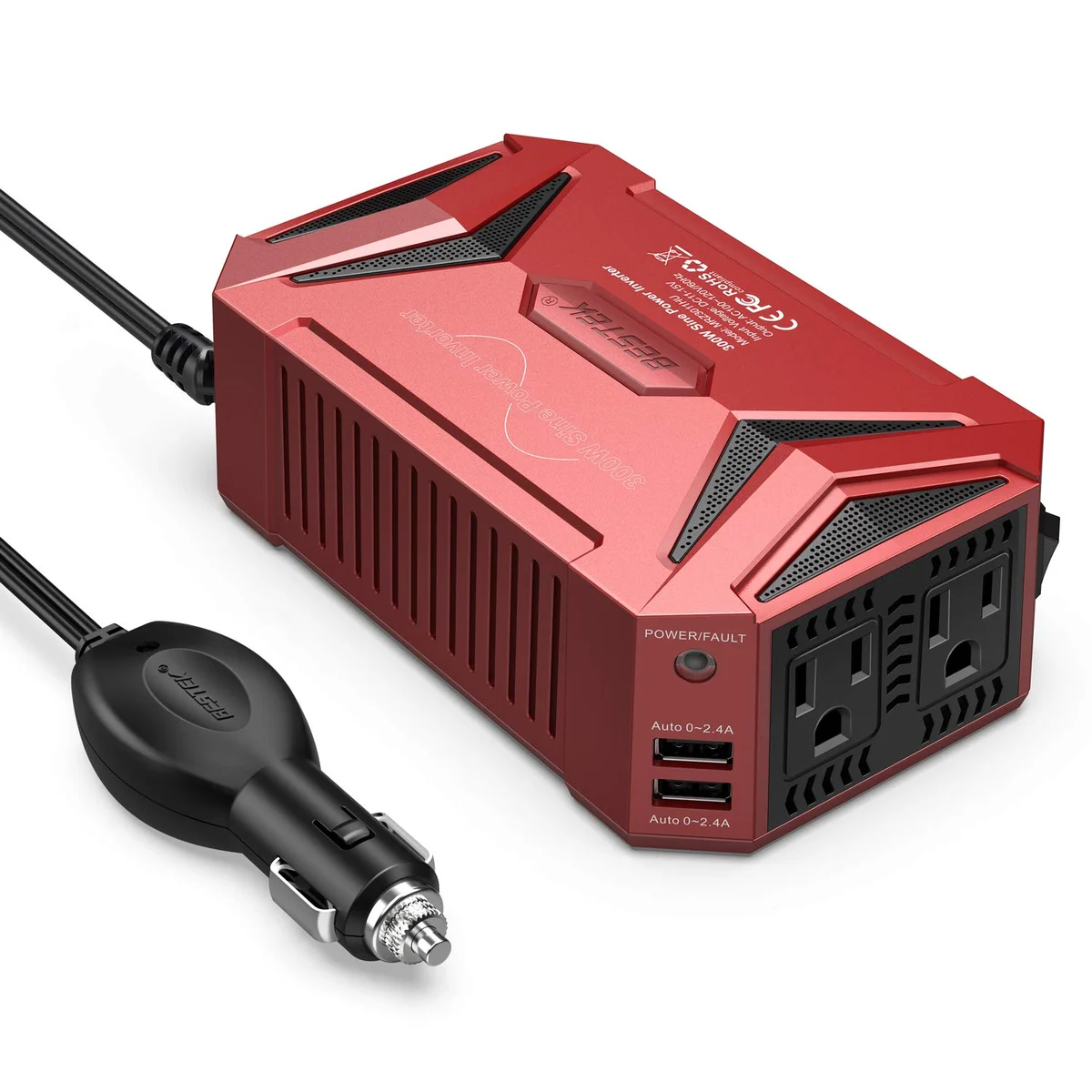 BESTEK 300W Pure Sine Wave Power Inverter image 3