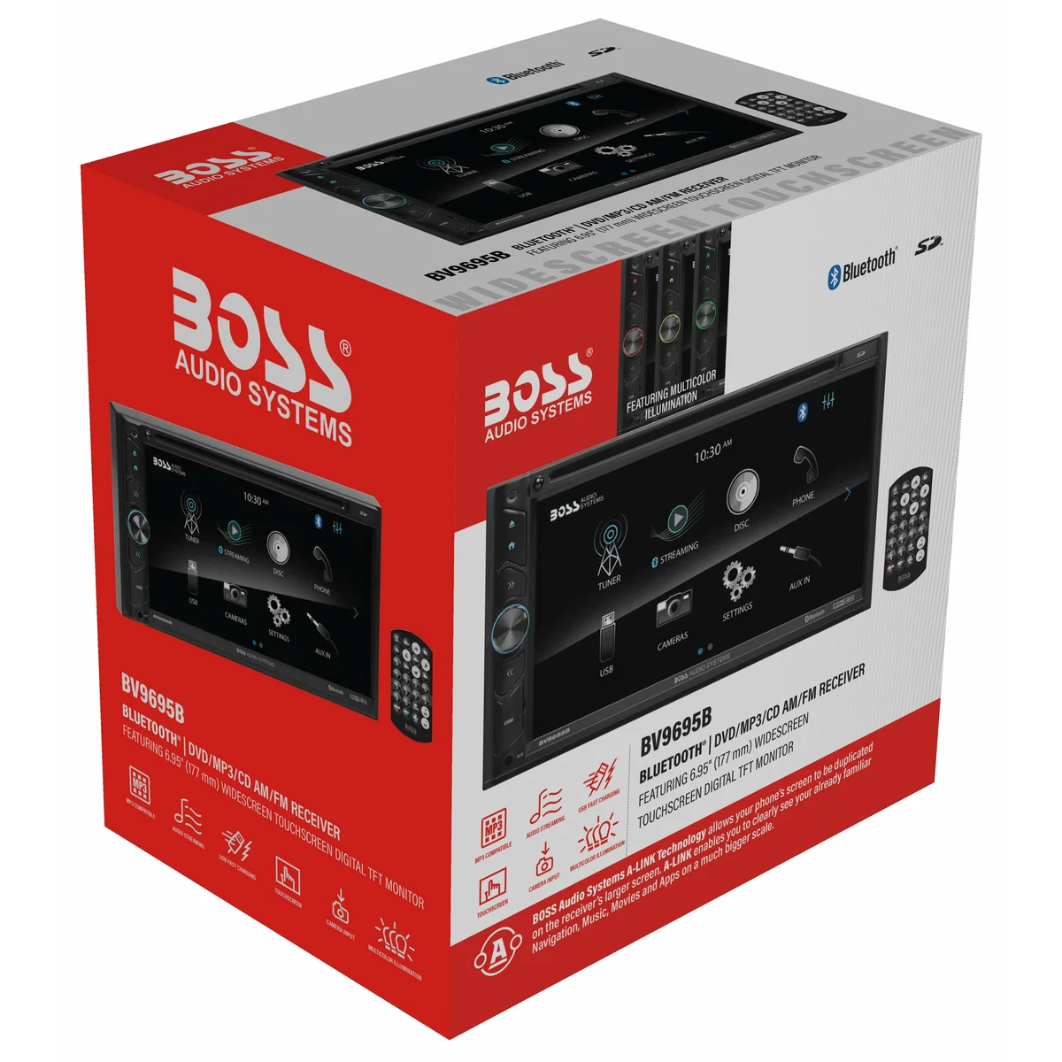 BOSS Audio BV9695B Double Din Stereo image 3