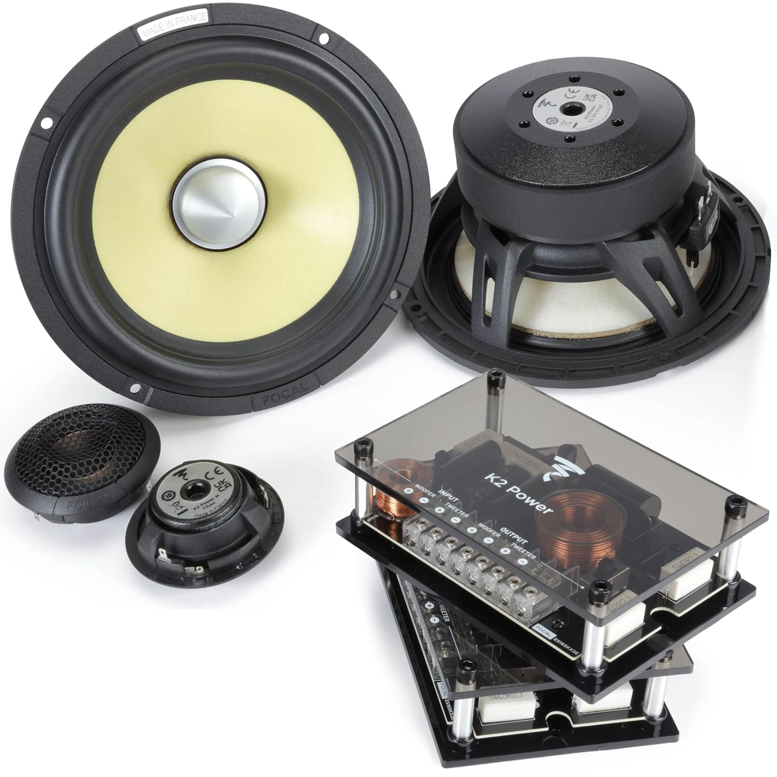 Focal K2 Power 165 KRX2 Component Speaker Kit image 2