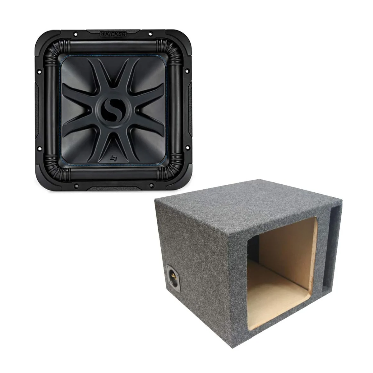 Kicker Dual 12-Inch CompR Subwoofer Enclosure image 3