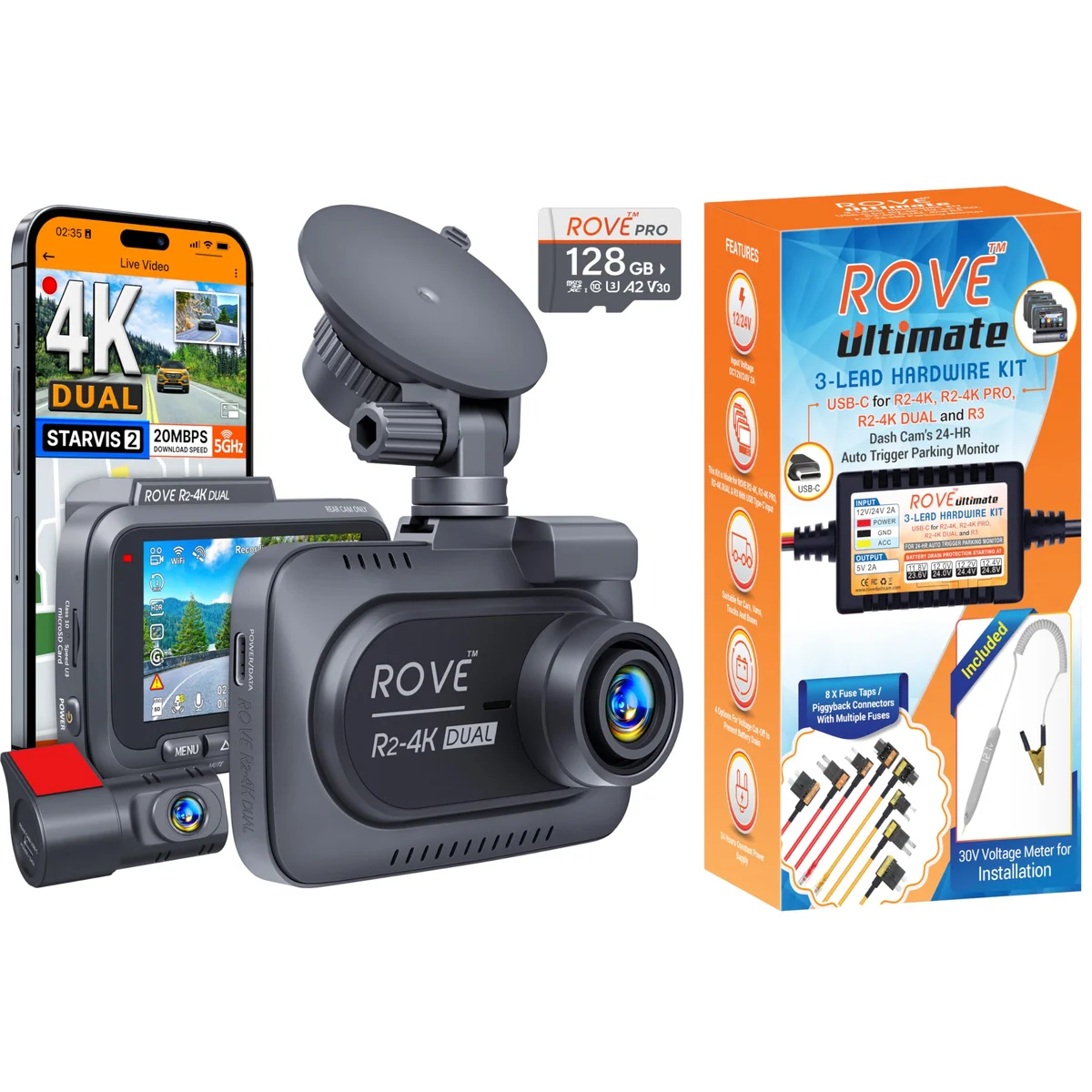 ROVE R2-4K Dash Cam image 3