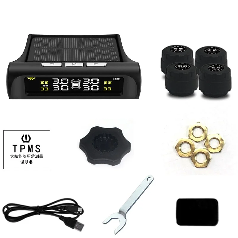 Solar Wireless TPMS Monitor System