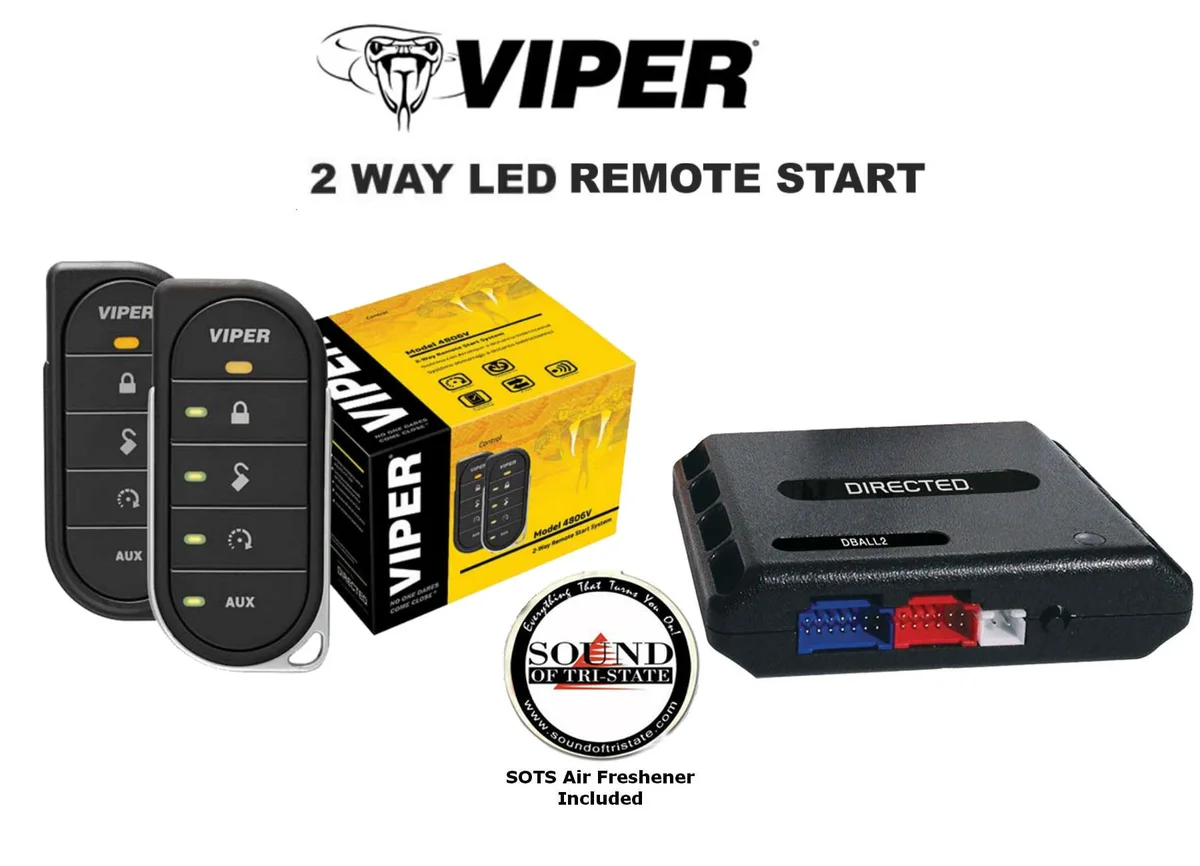 Viper 4806V 2-Way LED Remote Start image 2
